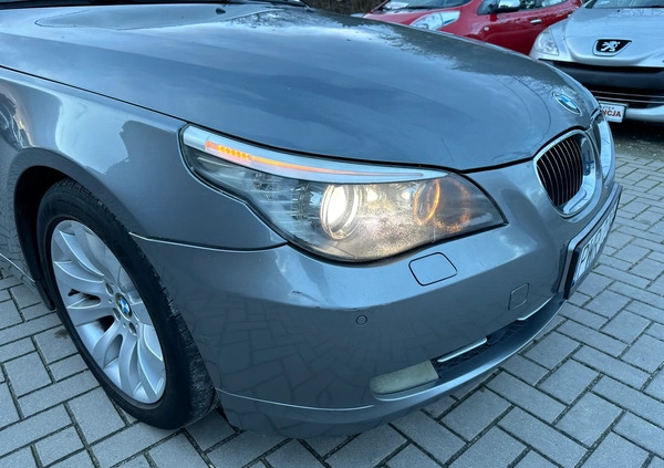 BMW Seria 5 cena 27900 przebieg: 348000, rok produkcji 2008 z Mrocza małe 781